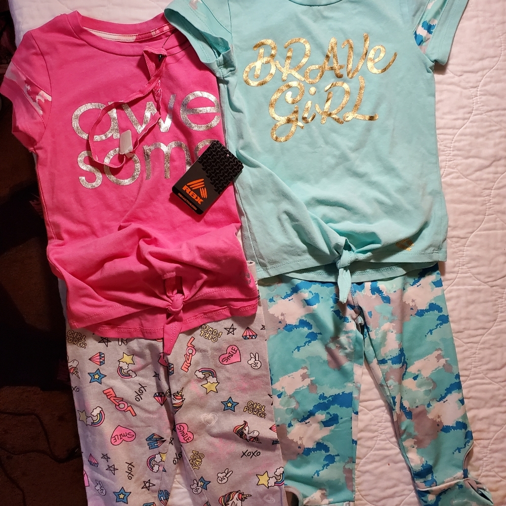 NWT Lot of 2  Girls Reebok Outfits
